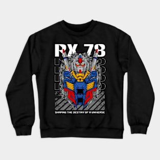 Rx78 Gundam Series Crewneck Sweatshirt